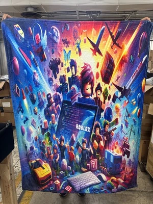 Manta de viaje de felpa Roblox - Mide 40 x 50 pulgadas Foto 1 de 3