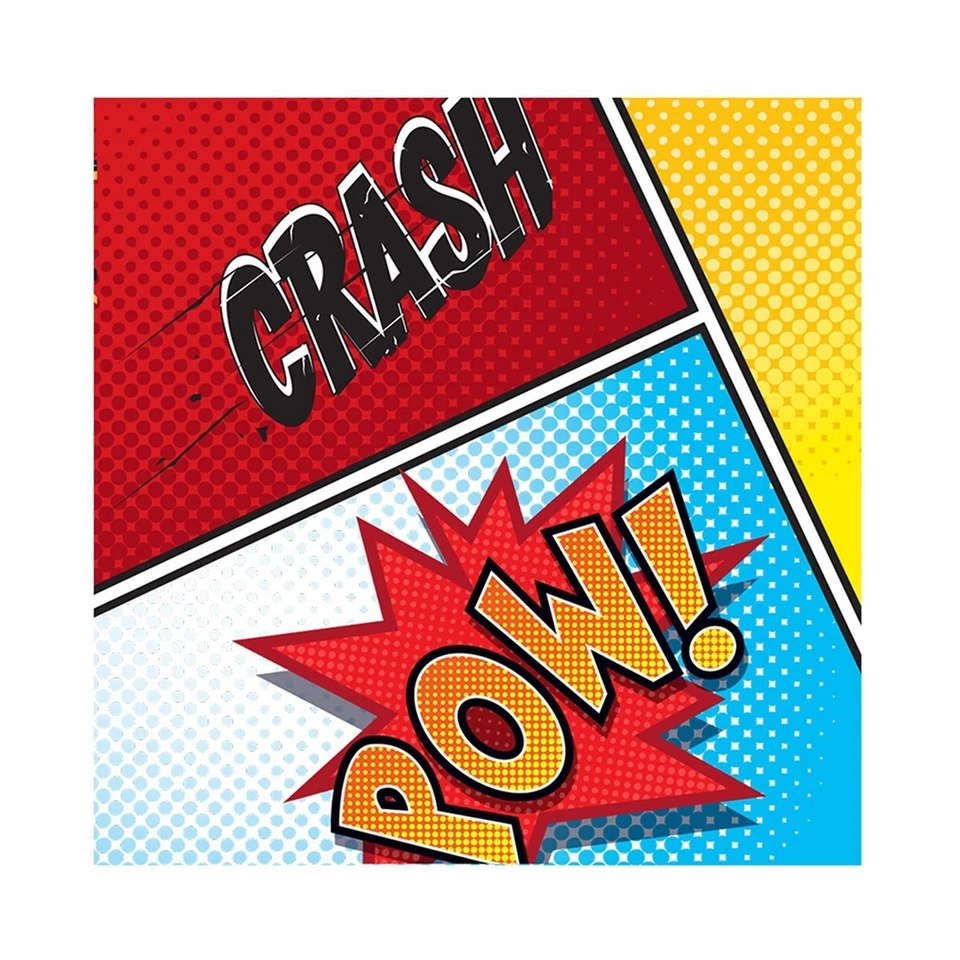 Servilletas para bebidas Superhero Comics (20) Foto 1 de 1