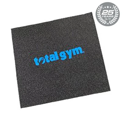 Tapete de ginástica Total Gym TGMAT1 antiderrapante estabilidade para máquina sob treino, preto - Imagem 1 de 3