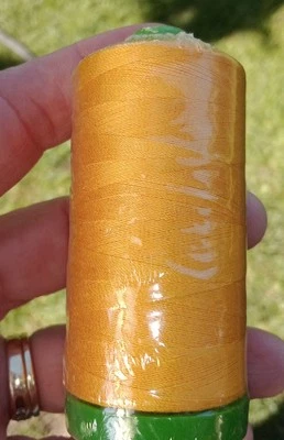 Aurifil Mako 40 wt Cotton Thread - 1094 yds Color 2135 Golden Yellow  NEW NIP - Image 1 of 4