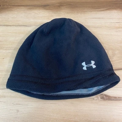 Gorro Under Armour para mujer OSFA azul marino polar gorro sombrero clima frío Foto 1 de 3