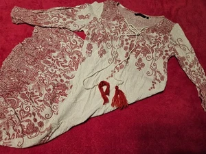 Lindo Vestido Informal Melange Manga 3/4 Talla XS Para Mujer - Imagen 1 de 3