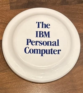 IBM Personal Computer Vintage Anzeige Frisbee Humphrey Flyer Made in USA KOSTENLOSER VERSAND - Bild 1 von 5