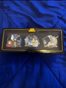 Disney Parks 2022 Star Wars Saga Trilogy Jumbo Pin Set Trio Limited Edition NEW - Picture 1 of 4