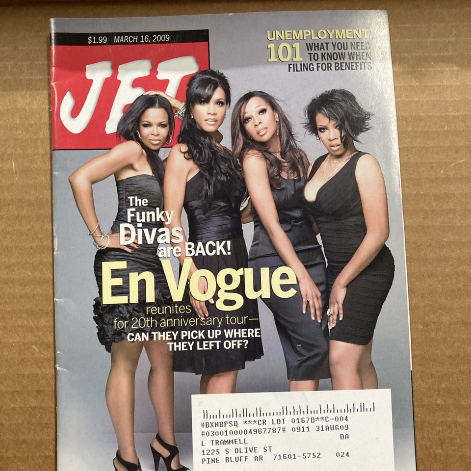 Jet Magazine Mar 16 2009 - Envogue cover - Image 1 of 2