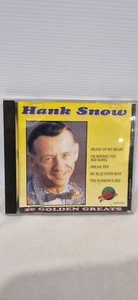 Hank Snow 20 Golden Greats CD Brand On My Heart Dream Tide My Blue River Rose - Picture 1 of 4