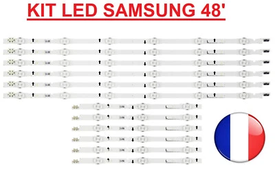 RAMPE LED TV SAMSUNG 48' UE48H6200 UE48H5500AK UE48H6400 UE48H6470 - Imagen 1 de 4