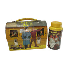 1966 Vintage Hogans Heroes Show Lunchbox Set by Aladdin Industries w/ Thermos