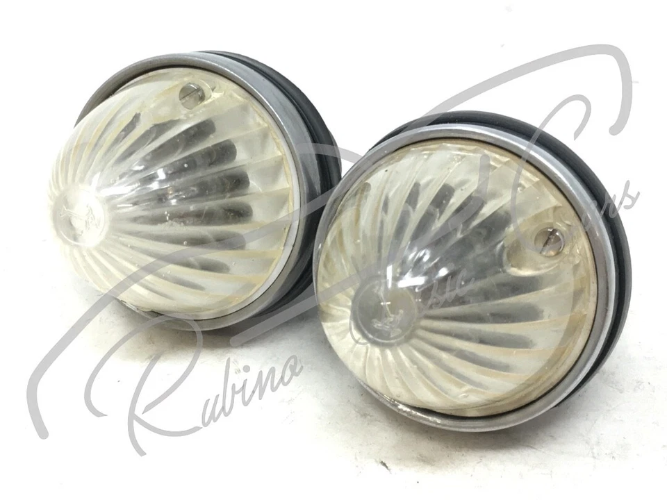 ORIGINAL PAIR CARELLO front DIRECTION LIGHTS - FERRARI 250 275 330 365 - Image 1 of 4