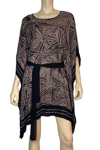 🌻ORIENTIQUE AUSTRALIA SIZE 10 KIMONO DRESS LIKE NEW - Picture 1 of 10