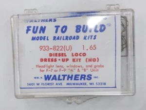 Walthers 933-822 HO Athearn F7 and F9 A/B Units Diesel Dress-Up Kit - Picture 1 of 3