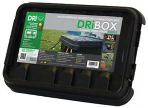 Outdoor weatherproof DRIBOX extension lead box suit Xmas Christmas tree lights - Picture 1 of 4