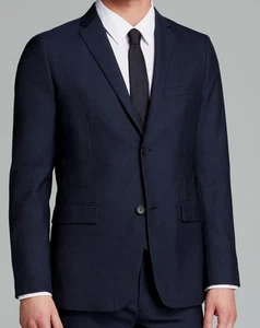 NWT Theory Blazer Slim Fit Two-button Wool Micro Check Sportcoat - Picture 1 of 9