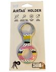 Ijoy AirTag Holder With Keychain Secure Case For Apple Airtag - Keys, Purse