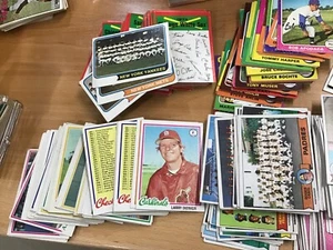 1974-1980 Topps Baseball 250 meist Checklisten und Team-Checklisten G-EX E1140 - Bild 1 von 7