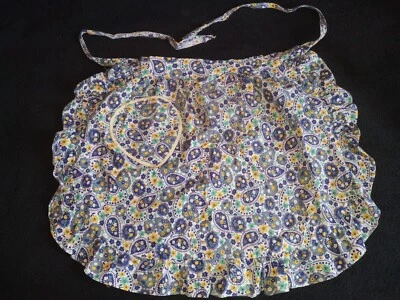 vintage half apron pinny - Image 1 of 2