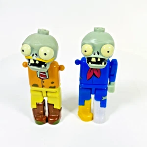 K'NEX - Plants vs Zombies Mini Figure Lot of 2: Missing Arms - Garden Warfare EA - Picture 1 of 6