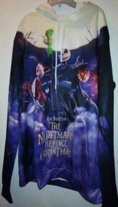 Jack Skellington Hoodie XL Nightmare Christmas 3-D Print Unofficial Replica - Picture 1 of 4