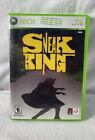 Sneak King Videogioco Microsoft Xbox 360 2006 completo di manuale 