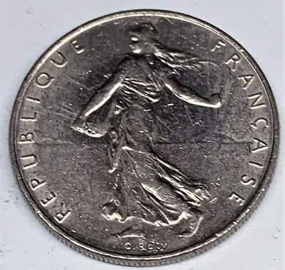 # C4297 MONEDA DE FRANCIA, UN FRANCO 1991 Foto 1 de 2
