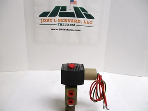 ASCO-REDHAT VALVE/SOLENOID, # EF8327G031, 1/4" FNPT, 24/DC, SURPLUS - Picture 1 of 6
