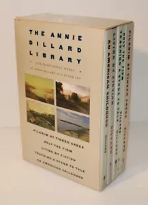THE ANNIE DILLARD LIBRARY Boxed Set of 5 Outstanding Works, Paperback, 1989 - Foto 1 di 14