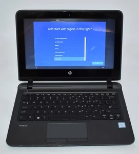 11.6" HP ProBook 11 G2 Touchscreen i3-6100U 2.30GHz 4GB RAM 128GB SSD WIN10 Read - Picture 1 of 11