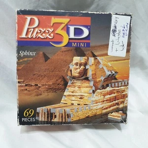 Vintage Wrebbit Puzz3D Mini 69 piece Sphinx Jigsaw Puzzle Preloved Free Post - Picture 1 of 7