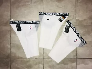 Pantaloncini da basket bianchi NBA PRO NIKE compressione logo slip boxer nuovi 2xl 3xl - Foto 1 di 42