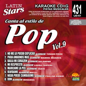 Karaoke Latin Stars 431 Pop Vol. 9 - Picture 1 of 1