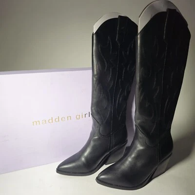 madden girl boots 6.5 black - Image 1 of 4
