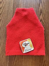 Vintage Wigwam Mills Ski Hat Wintuk Retro Winter Beanie Red Made in USA NWT