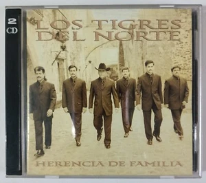 LOS TIGRES DEL NORTE - HERENCIA DE FAMILIA - 1999 MEXICAN DOUBLE CD ALBUM - Picture 1 of 3