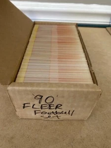 1990 Fleer Football Complete Set - Picture 1 of 7