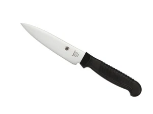 Spyderco KITCHEN CLASSICS CUCINA (Small Utility) CM.11,4 PLAIN BLACK K05PBK - Picture 1 of 1