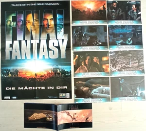 Original deutsches Filmplakat plus 8x Lobbykarten + Pressebuch FINAL FANTASY - Bild 1 von 14