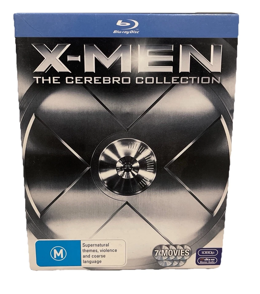 X-Men Xmen X men Cerebro Collection 7 Movies blu ray Box Set DAYS OF FUTUR Past - Image 1 of 4