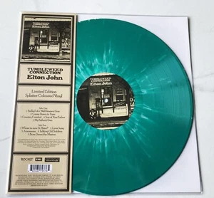 Elton John Tumbleweed Connection 2017 Green Splattered Coloured Vinyl LP New - Picture 1 of 2