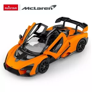 1/14 Rastar McLaren Senna RC Car Orange - Picture 1 of 3