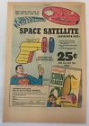 1956 Kelloggs Mais Flocons Bande Dessinee Ad Page  Superman Espace Satellite