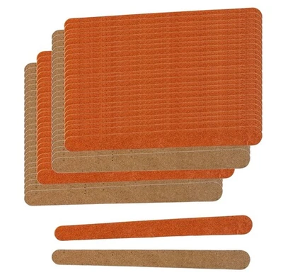 Limas de uñas profesionales Vakly [paquete de 144] tableros de esmeril - doble cara 180 grano N... Foto 1 de 4