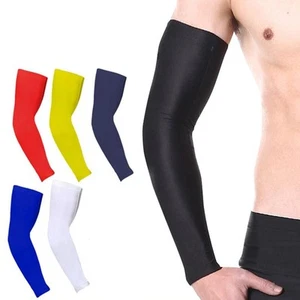 Running Sun Protection Sleeve Basketball Arm Sleeves Arm Warmers Protectors - Picture 1 of 19