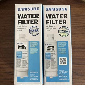 Samsung DA97-17376B HAF-QIN/EXP REFRIGERATOR Water Filter - 2 Pack - Picture 1 of 2