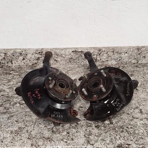 🔰❗️96-00 Civic Ex Si Left Right Front Spindle Steering Knuckle W Wheel Hub SET2 - Picture 1 of 11