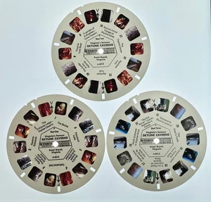 View Master Reel Set A 831 Virginia's Famous Skyline Caverns - Picture 1 of 2
