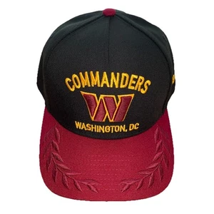 NWT Washington Commanders Redskins New Era Draft Hat Snapback Black (FIRM PRICE) - Picture 1 of 10