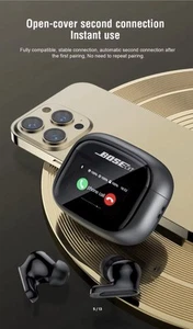 BOSECXT V11 TWS Bluetooth Earphones In Ear ANC Noise Reduction Touch Screen - Picture 1 of 8