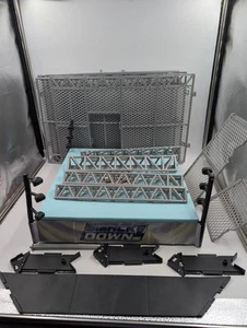 WWE Hell in a Cell Cage And WrestleMania Ring Jakks Pacific Playset unvollständig - Bild 1 von 12