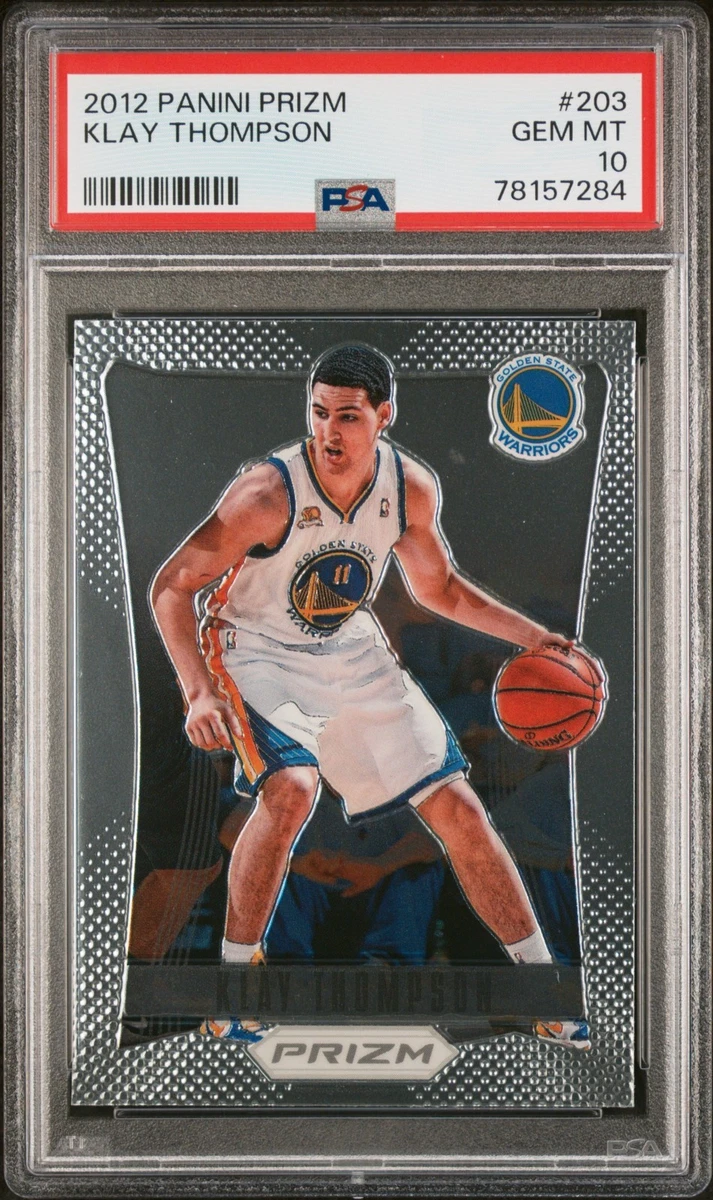 Klay Thompson Basketball Grade 10 Rookie Sports Trading Cards