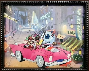 Celda de animación enmarcada de comedia de situación animada de Capital Critters - Imagen 1 de 5